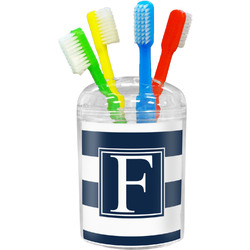 Horizontal Stripe Toothbrush Holder (Personalized)