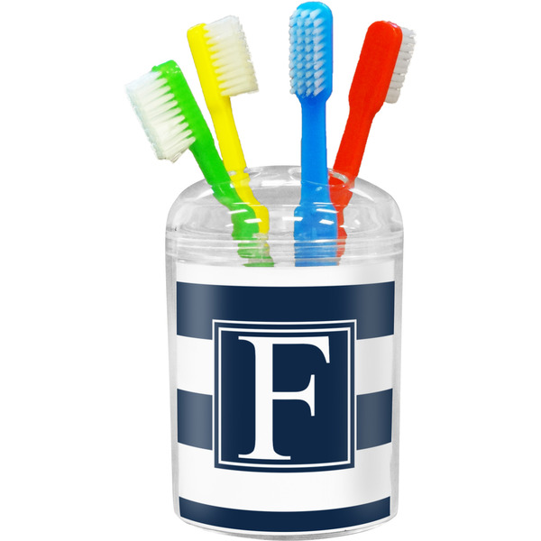 Custom Horizontal Stripe Toothbrush Holder (Personalized)