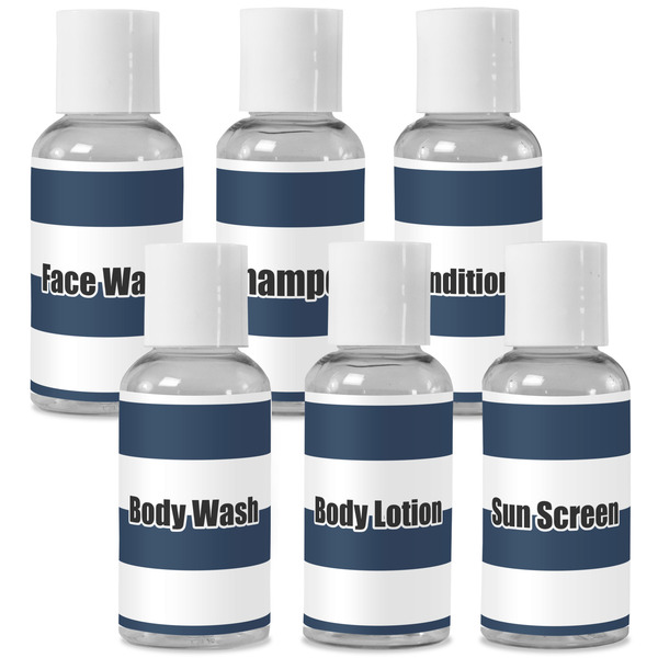 Custom Horizontal Stripe Travel Bottles (Personalized)