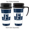 Horizontal Stripe Travel Mugs - with & without Handle
