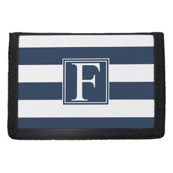 Horizontal Stripe Trifold Wallet (Personalized)