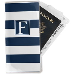 Horizontal Stripe Travel Document Holder