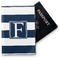 Horizontal Stripe Vinyl Passport Holder (Personalized)