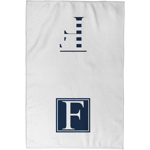 Horizontal Stripe Waffle Towel - Partial Print - Approval Image