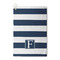 Horizontal Stripe Waffle Weave Golf Towel - Front/Main