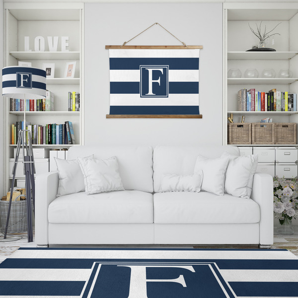 Horizontal Stripe Wall Hanging Tapestry - IN CONTEXT