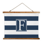 Horizontal Stripe Wall Hanging Tapestry - Wide (Personalized)