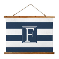 Horizontal Stripe Wall Hanging Tapestry - Wide (Personalized)