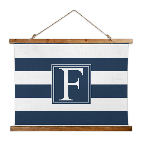 Custom Horizontal Stripe Wall Hanging Tapestry - Wide (Personalized)