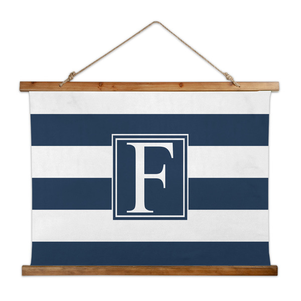 Custom Horizontal Stripe Wall Hanging Tapestry - Wide (Personalized)
