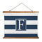 Horizontal Stripe Wall Hanging Tapestry - Wide (Personalized)