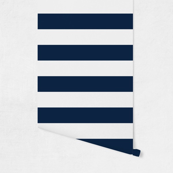 Horizontal Stripe Wallpaper on Wall