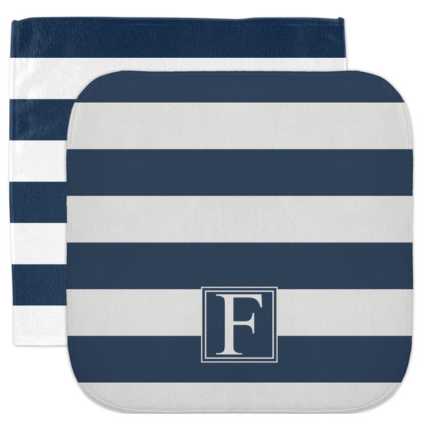 Custom Horizontal Stripe Facecloth / Wash Cloth (Personalized)