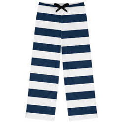Horizontal Stripe Womens Pajama Pants - 2XL