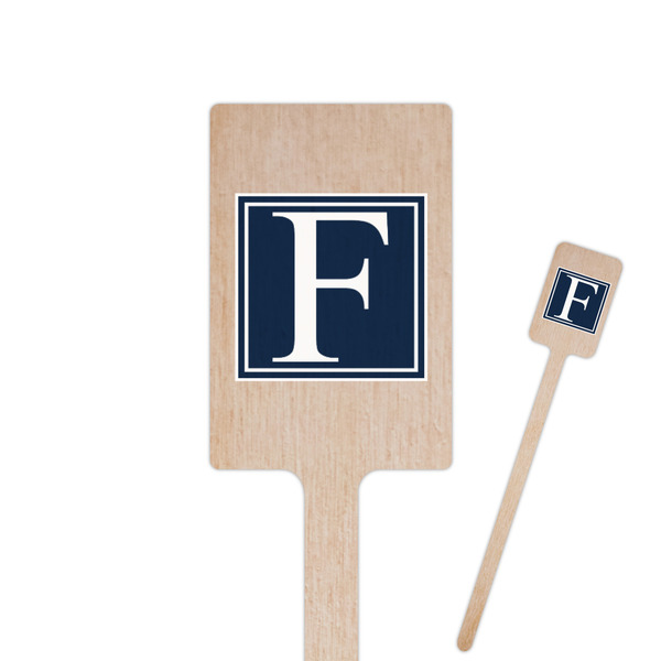 Custom Horizontal Stripe Rectangle Wooden Stir Sticks (Personalized)