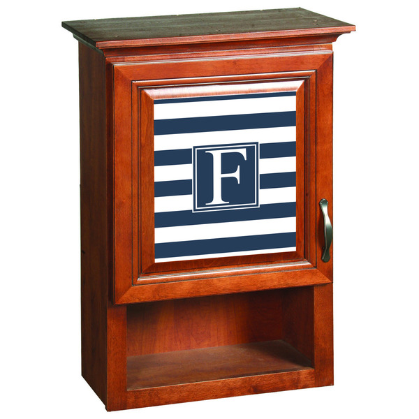 Horizontal Stripe Wooden Cabinet Decal (Medium)