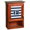 Horizontal Stripe Wooden Cabinet Decal (Medium)