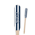 Horizontal Stripe Paddle Wooden Food Picks (Personalized)