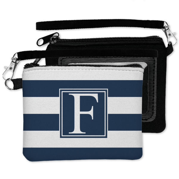 Horizontal Stripe Wristlet ID Cases - MAIN