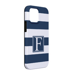 Horizontal Stripe iPhone Case - Rubber Lined - iPhone 13 (Personalized)
