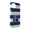Horizontal Stripe iPhone Case - Plastic - iPhone 14 Pro (Personalized)
