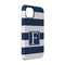 Horizontal Stripe iPhone Case - Rubber Lined - iPhone 14 (Personalized)