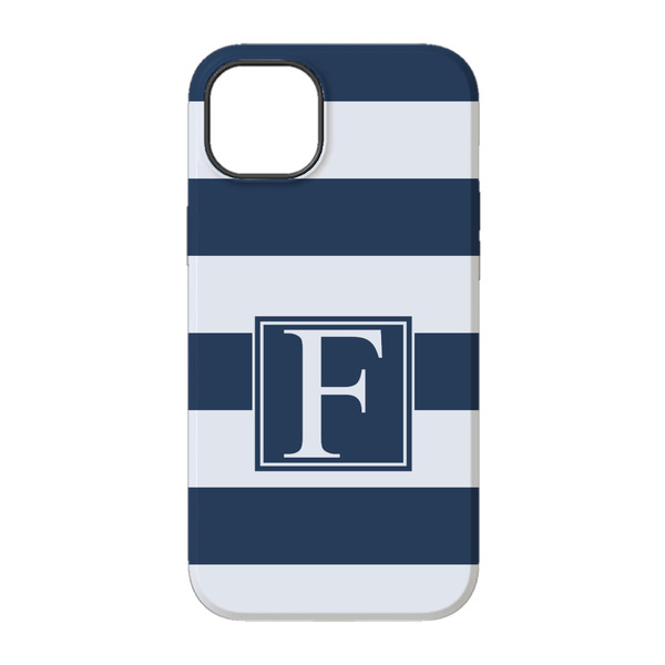 Horizontal Stripe iPhone 14 Tough Case - Back