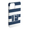 Horizontal Stripe iPhone 15 Pro Max Case - Angle