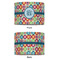 Retro Circles 12" Drum Lampshade - APPROVAL (Fabric)