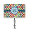 Retro Circles 12" Drum Lamp Shade - Poly-film (Personalized)