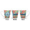 Retro Circles 12 Oz Latte Mug - Approval