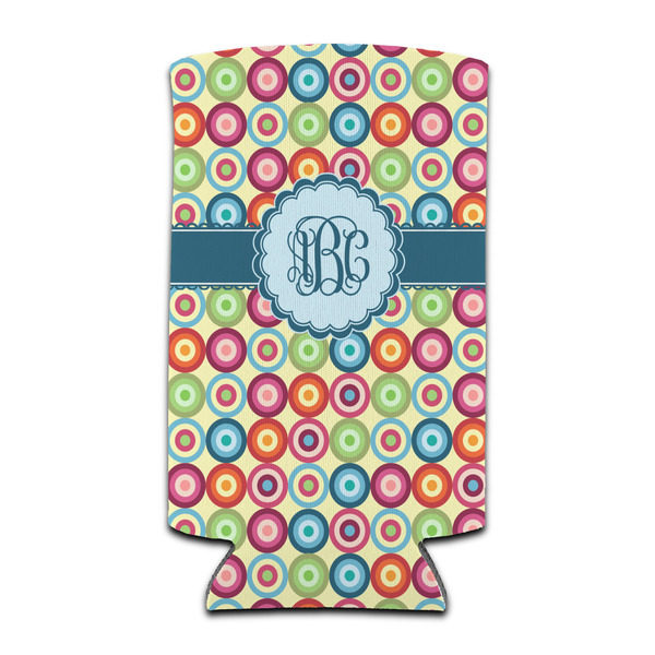 Retro Circles 12oz Tall Can Sleeve - Set of 4 - FRONT