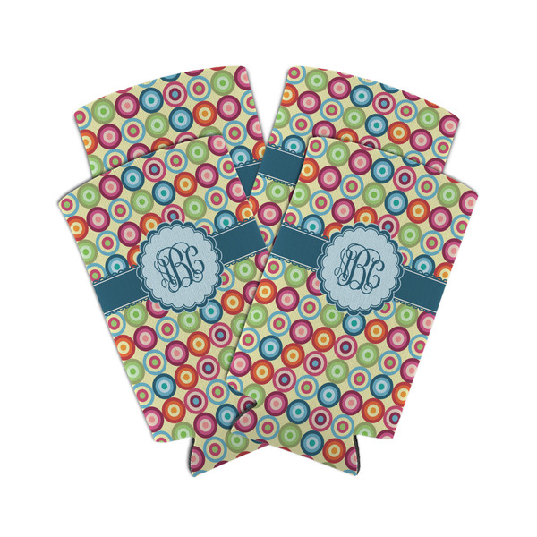 Retro Circles 12oz Tall Can Sleeve - Set of 4 - MAIN