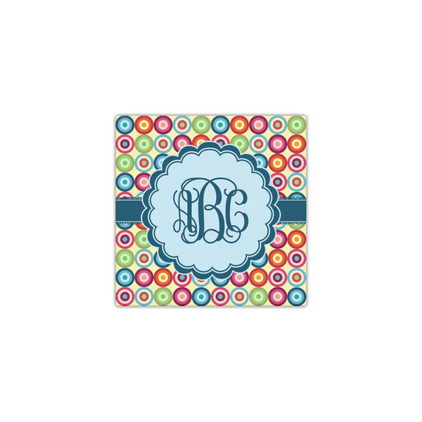 Retro Circles 12x12 - Canvas Print - Front View