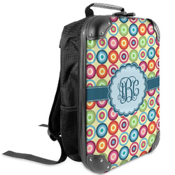 Retro Circles Kids Hard Shell Backpack (Personalized)