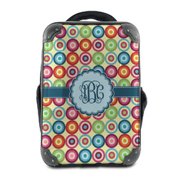 Retro Circles 15" Hard Shell Backpack (Personalized)