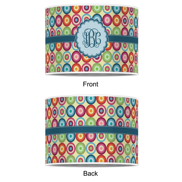 Retro Circles 16" Drum Lampshade - APPROVAL (Poly Film)