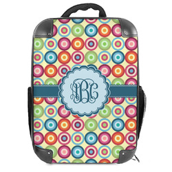 Retro Circles Hard Shell Backpack (Personalized)
