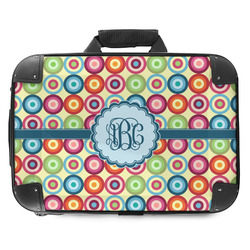 Retro Circles Hard Shell Briefcase - 18" (Personalized)