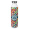 Retro Circles 20oz Stainless Steel Water Bottle - Full Print (Personalized)