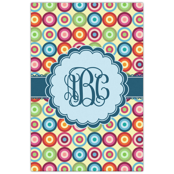 Retro Circles 20x30 - Canvas Print - Front View