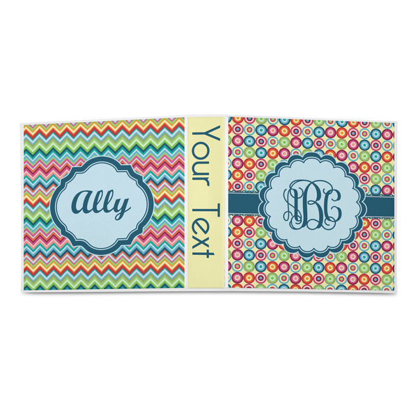 Retro Circles 3-Ring Binder Approval- 2in