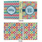Retro Circles 3 Ring Binders - Full Wrap - 1" - APPROVAL