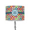 Retro Circles 8" Drum Lamp Shade - Poly-film (Personalized)