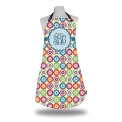 Retro Circles Apron w/ Monogram