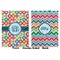 Retro Circles Baby Blanket (Double Sided - Printed Front and Back)