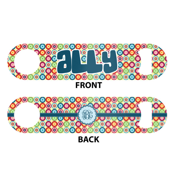 Retro Circles Bar Bottle Opener - White - Approval