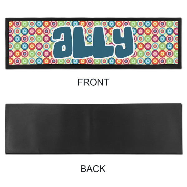 Retro Circles Bar Mat - Large - APPROVAL