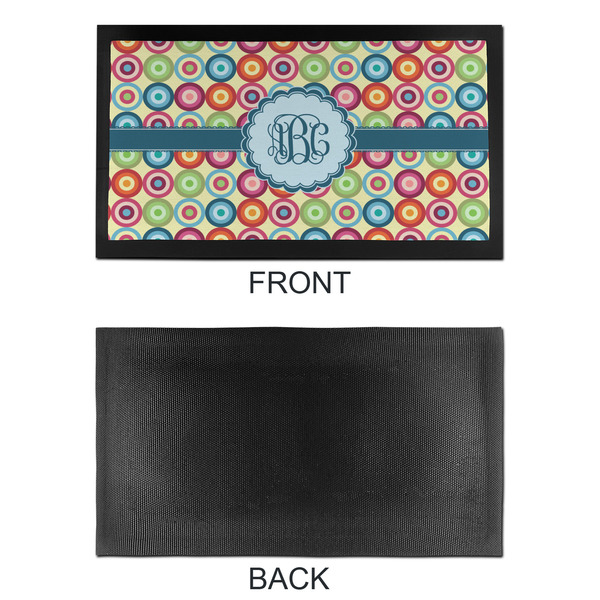 Retro Circles Bar Mat - Small - APPROVAL