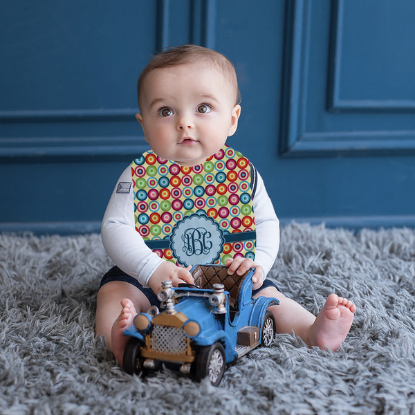 Retro Circles Bib Lifestyle Boy